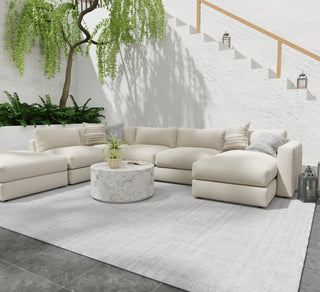 Highview Modern Stripes - Gray/Ivory