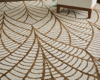 Wallace Modern Ikat - White/Brown