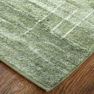 Agape Modern Abstract - Green/Ivory