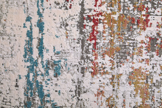 The Rug Corner Feizy Cadiz Modern Abstract - Gray/Red/Blue  Cadiz Modern Abstract - Gray/Red/Blue