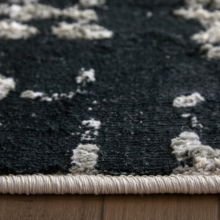 The Rug Corner Feizy Micah Modern Abstract - Black/White/Gray  