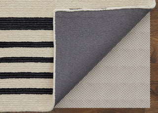Maguire Transitional Abstract - Ivory/Black