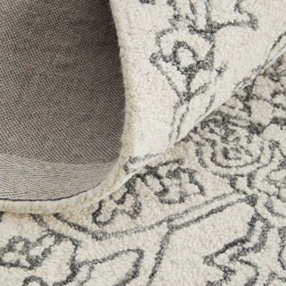 Belfort Transitional Medallion - White/Gray