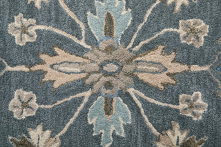 The Rug Corner Feizy Rylan Transitional Oriental - Gray/Ivory/Red  Rylan Transitional Oriental - Gray/Ivory/Red