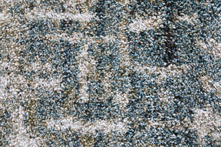 Richmond Modern Abstract - Ivory/Blue/Green