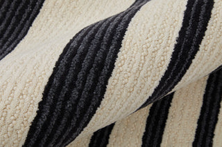 Maguire Transitional Abstract - Ivory/Black