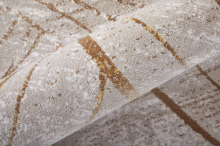 The Rug Corner Feizy Waldor Modern Abstract - Taupe/Brown/Silver  