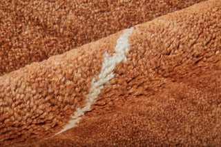 The Rug Corner Feizy Agape Modern Abstract - Orange/White  