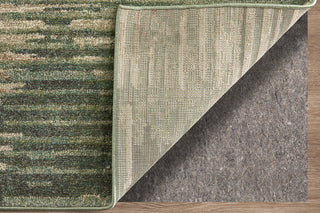 Eden Modern Abstract - Green/Ivory/Brown