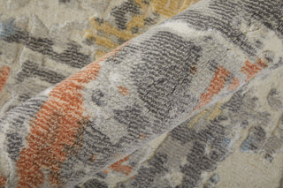 Braden Modern Abstract - Gray/Orange/Tan