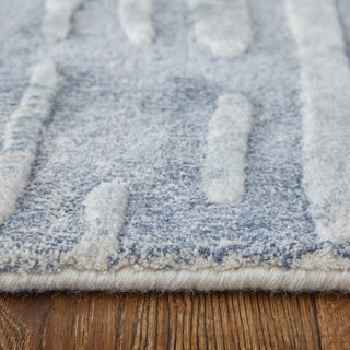 Braden Modern Abstract - Blue/Ivory