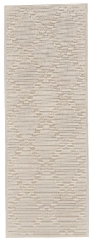 Prasad Modern Geometric - Ivory/Tan