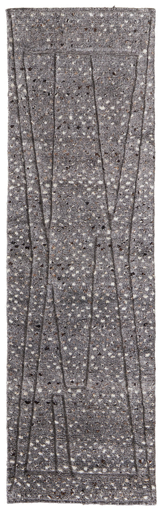 The Rug Corner Feizy Dering Modern Polka Dots - Gray/Tan/Taupe  