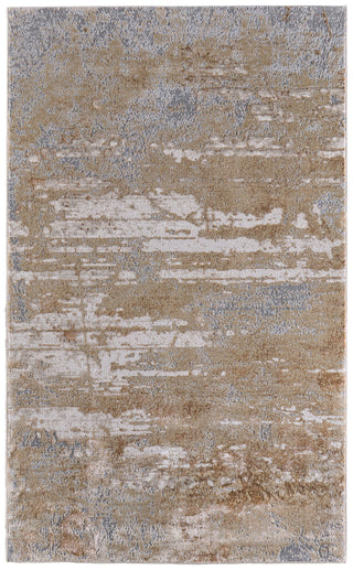 Aura Modern Abstract - Ivory/Gold/Gray