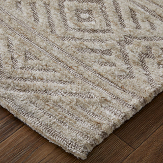 The Rug Corner Feizy Colton Modern Geometric - Tan/Ivory/Brown  Colton Modern Geometric - Tan/Ivory/Brown
