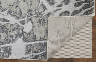 Astra Transitional Abstract - Gray/Silver/Ivory