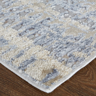 The Rug Corner Feizy Laina Transitional Gradient & Ombre - Tan/Brown/Blue  Laina Transitional Gradient & Ombre - Tan/Brown/Blue