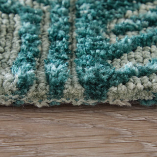 The Rug Corner Feizy Colton Modern Geometric - Blue  