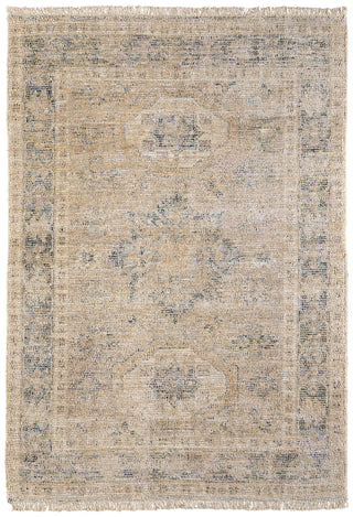 Caldwell Transitional Medallion - Tan/Gray/Gold
