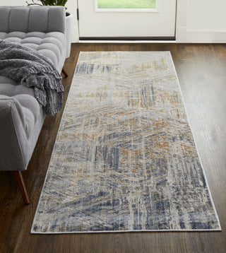 The Rug Corner Feizy Laina Transitional Abstract - Tan/Ivory/Gray  Laina Transitional Abstract - Tan/Ivory/Gray