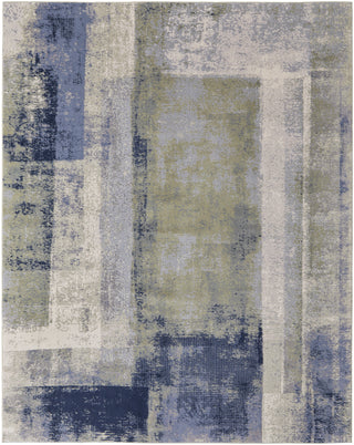 Clio Modern Abstract - Blue/Green/Ivory