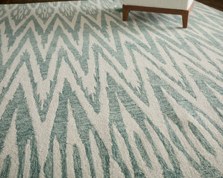 lifestyle The Rug Corner Feizy Wallace Modern Chevron - Blue/White  Wallace Modern Chevron - Blue/White