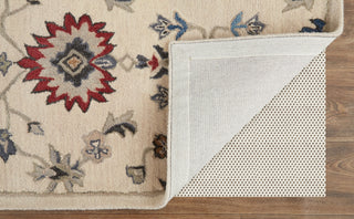The Rug Corner Feizy Rylan Transitional Floral & Botanical - Ivory/Blue/Tan  