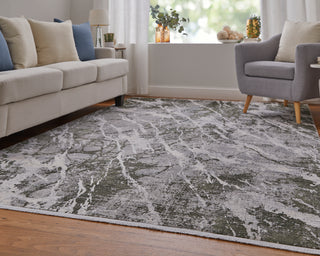 lifestyle The Rug Corner Feizy Cadiz Modern Abstract - Gray/Green/Taupe  Cadiz Modern Abstract - Gray/Green/Taupe