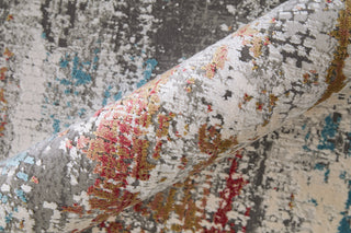 The Rug Corner Feizy Cadiz Modern Abstract - Gray/Red/Blue  Cadiz Modern Abstract - Gray/Red/Blue