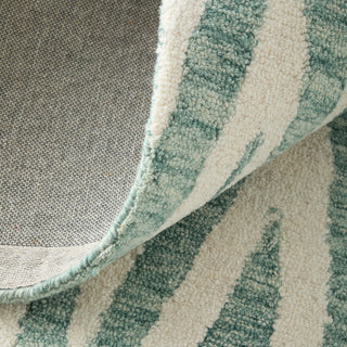 The Rug Corner Feizy Wallace Modern Chevron - Blue/White  Wallace Modern Chevron - Blue/White