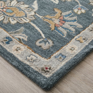 lifestyle The Rug Corner Feizy Rylan Transitional Oriental - Gray/Ivory/Red  Rylan Transitional Oriental - Gray/Ivory/Red