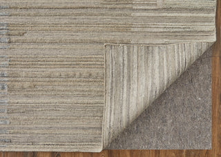 The Rug Corner Feizy Elias Modern Abstract - Brown/Blue/Tan  