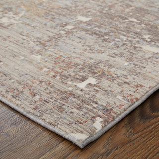 Pryor Modern Abstract - Taupe/Brown/White