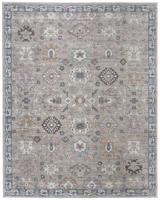 The Rug Corner Feizy Dartmouth Transitional Floral & Botanical - Gray/Blue/Taupe  