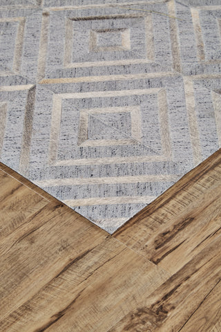 Fannin Transitional Geometric - Gray/Taupe/Ivory