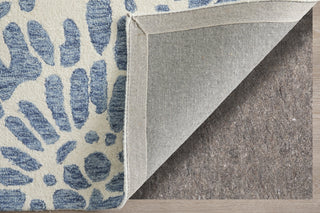 The Rug Corner Feizy Wallace Modern Abstract - Blue/Ivory  