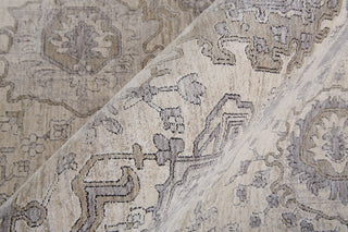 Marquette Transitional Oriental - Gray/Silver/Ivory