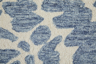 The Rug Corner Feizy Wallace Modern Abstract - Blue/Ivory  