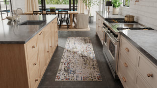 The Rug Corner Feizy Sonora Modern Abstract - Ivory/Green/Blue  