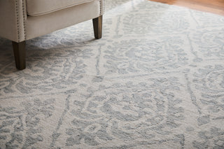 Belfort Traditional Floral & Botanical - Ivory/Gray