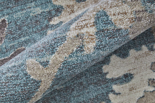 Dartmouth Transitional Abstract - Blue/Ivory/Pink