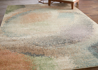 Eden Modern Abstract - Brown/Tan/Blue