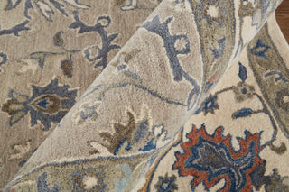The Rug Corner Feizy Rylan Transitional Oriental - Taupe/Ivory/Blue  