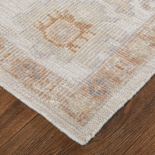 The Rug Corner Feizy Wendover Transitional Oriental - Ivory/Orange  Wendover Transitional Oriental - Ivory/Orange