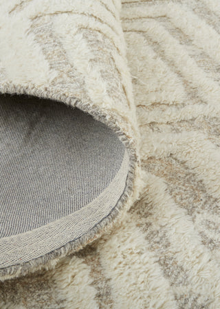 The Rug Corner Feizy Anica Transitional Diamond - Ivory/Tan  