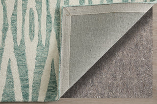 The Rug Corner Feizy Wallace Modern Chevron - Blue/White  Wallace Modern Chevron - Blue/White