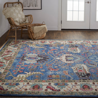 Beall Traditional Oriental - Blue/Red