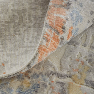 Braden Modern Abstract - Gray/Orange/Tan
