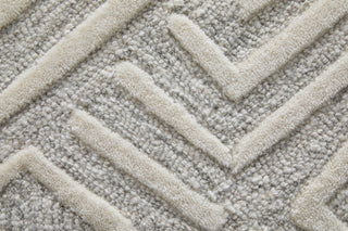 Enzo Transitional Geometric - Tan/Ivory