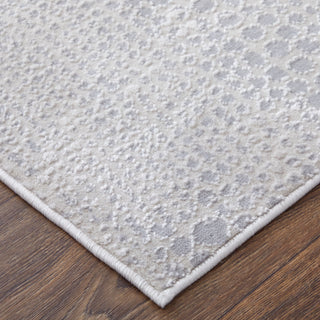 Prasad Modern Distressed - Ivory/Silver/Gray